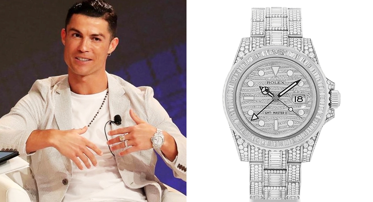 Phụ kiện đắt giá của Ronaldo